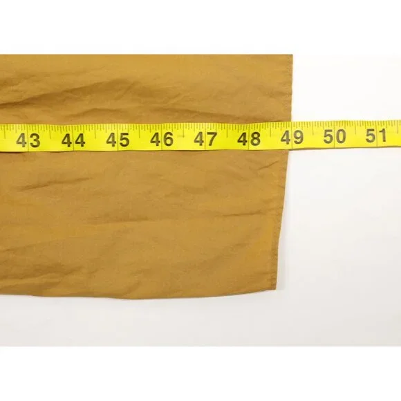 Sea New York Women's Rene Smocked Midi Dress Bronze Sz 6 - Picture 4 of 9